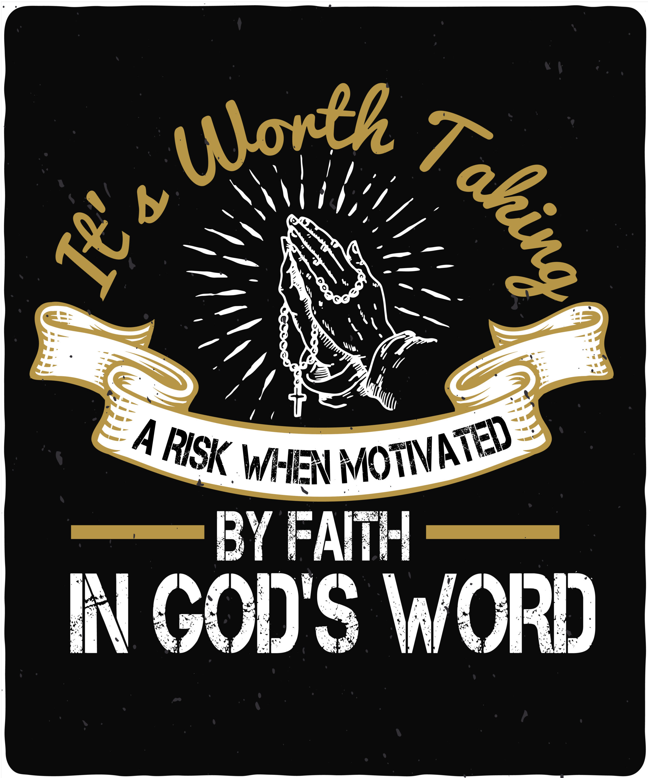It_s worth taking a risk when motivated by faith in God_s Word-01 It's worth taking a risk when motivated by faith in God's Word