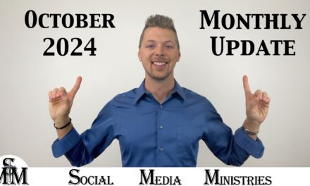October 2024 Monthly Status Update For Social Media Ministries Progress Report