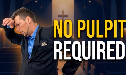 Working For The LORD Doesn’t Require A Pulpit